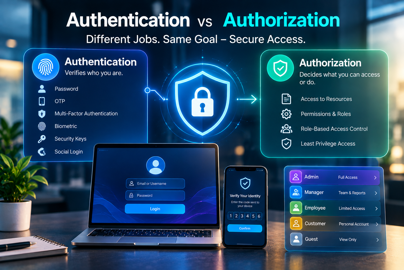 Authentication vs Authorization: Secure Access Explained