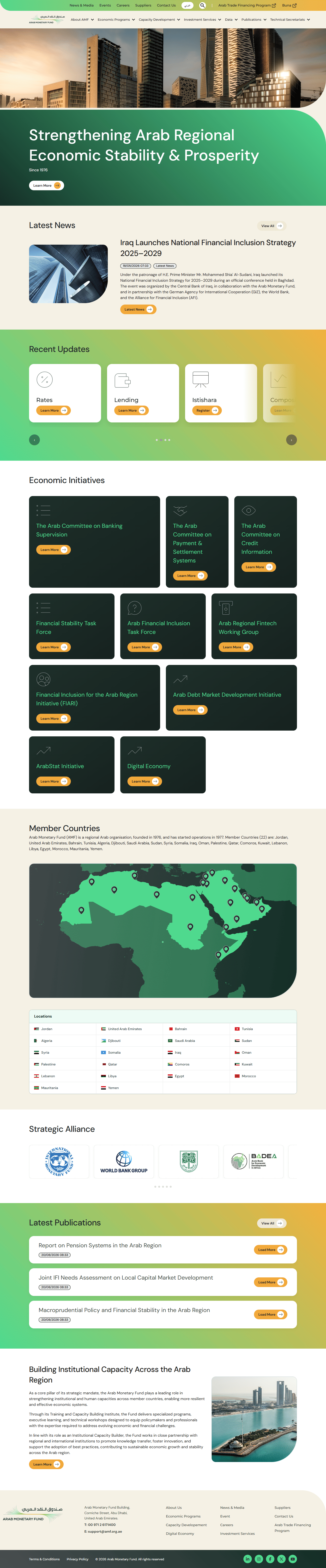Featured web project