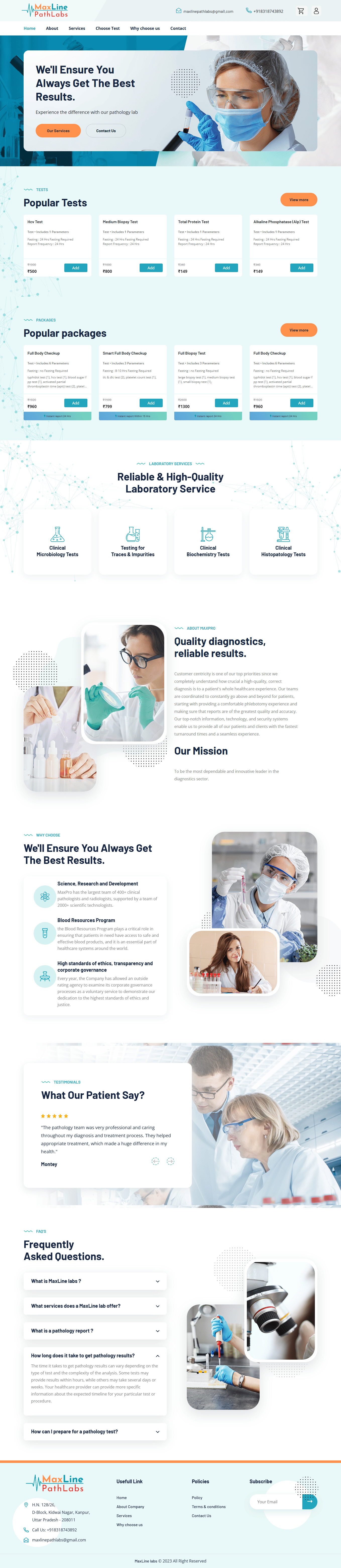 Max Line Path Labs